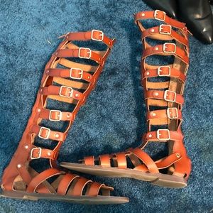 Madden Girl Gladiator Sandals Size 6